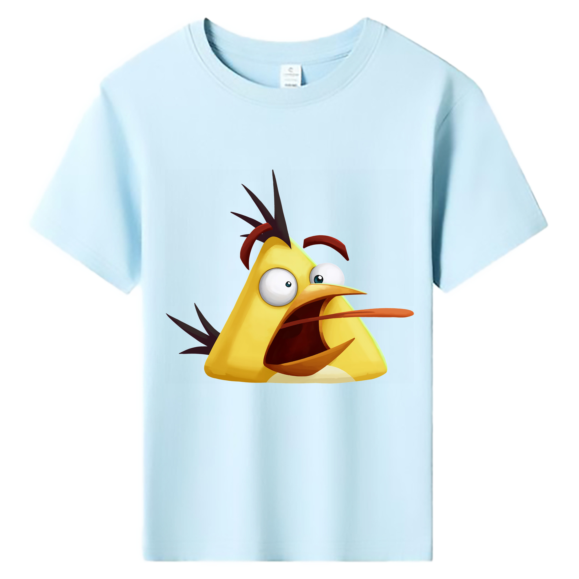 （画像用） Angry Birds アングリーバード 綿100％キッズTシャツ（フロントプリント）